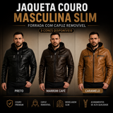 Jaqueta Couro Peluciada Premium – Inverno SeuKit