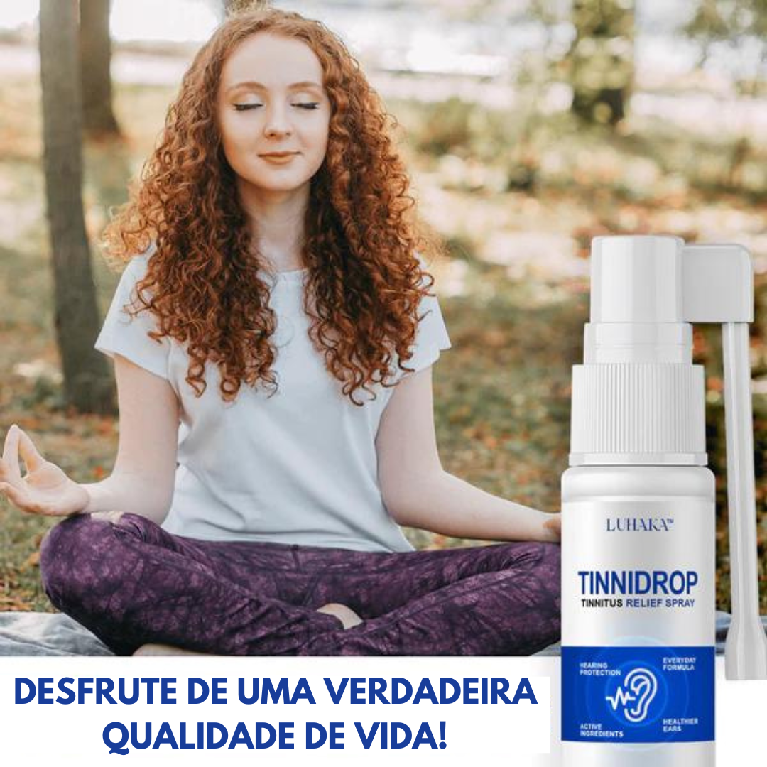 TinniDrop Spray Contra Problemas no Ouvido |COMPRE 2 LEVE 3| + Frete grátis
