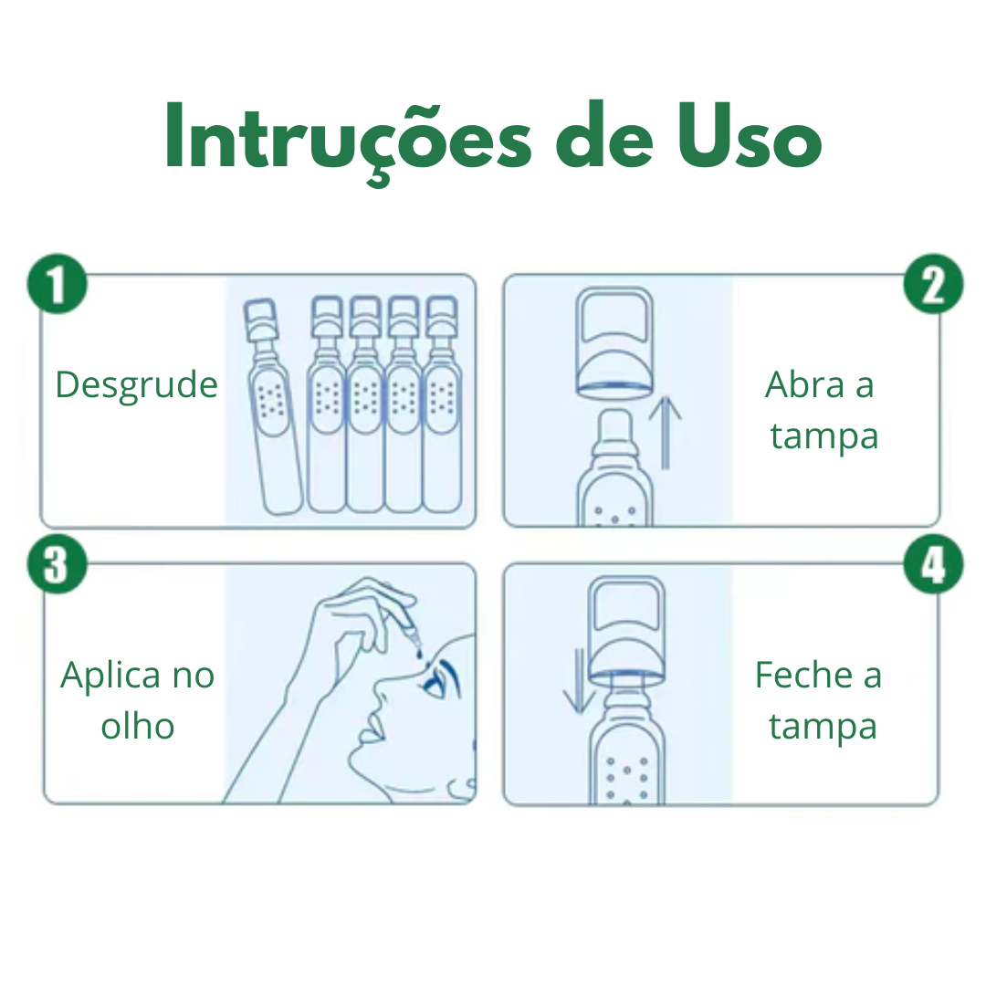 Colírio para os Olhos VisionClear® |COMPRE 2 LEVE 3| + Frete grátis