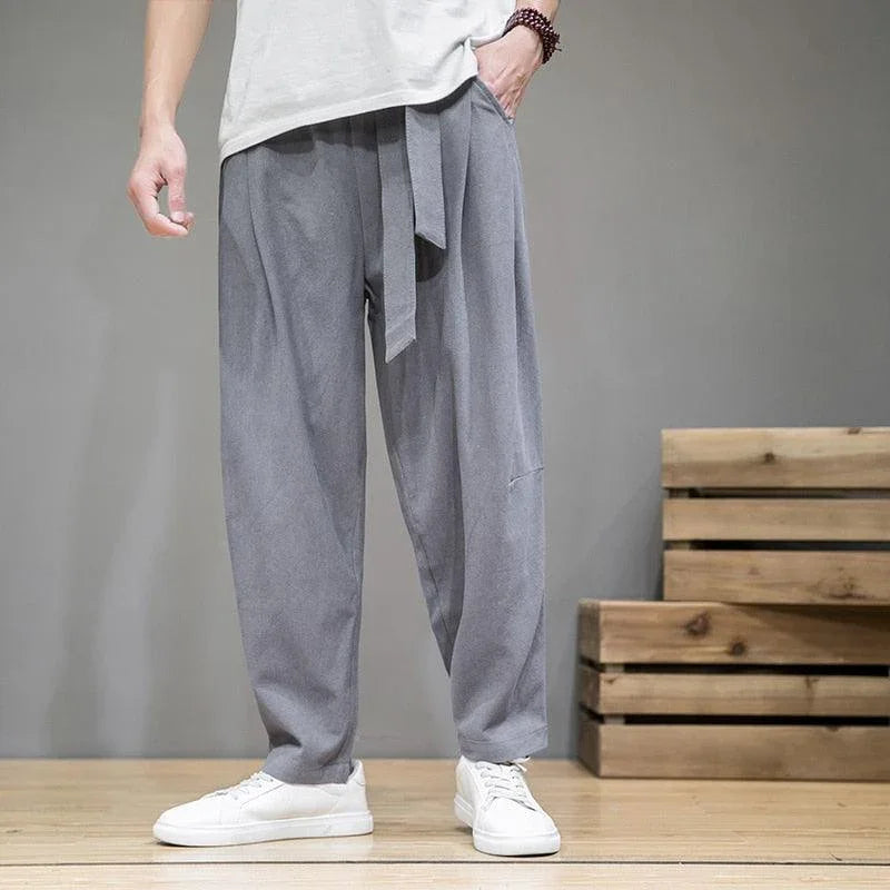 Calça Masculina de Algodão de Linho - Linho Confort / O toque suave e fresco que sua pele merece!