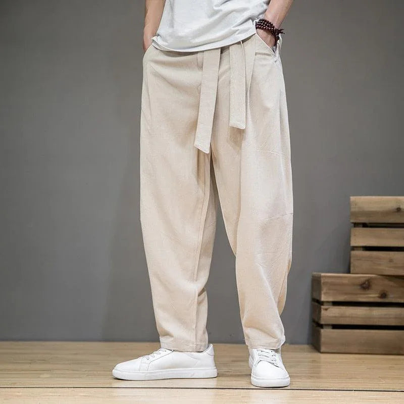 Calça Masculina de Algodão de Linho - Linho Confort / O toque suave e fresco que sua pele merece!