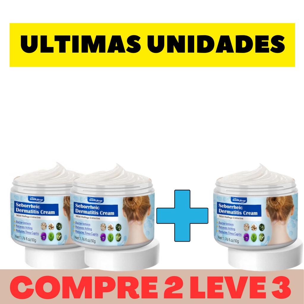 Creme para Tratamento Contra Caspas e Dermatite - CleanCasp