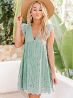 Vestido Suthil™️ Design 2 em 1 Com Shorts / O Mais Fresco, Leve e Charmoso para você Encarar o Verão!