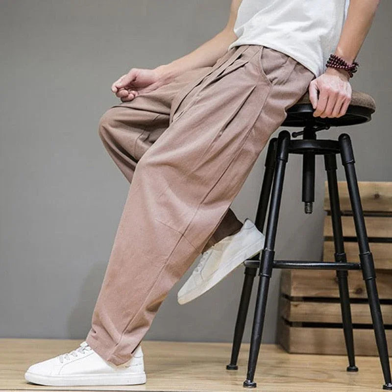 Calça Masculina de Algodão de Linho - Linho Confort / O toque suave e fresco que sua pele merece!