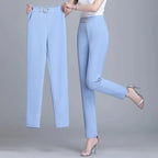 Calça Majestic em Seda Gelo / Frescor e Luxo para todos os momentos!