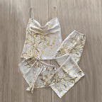 Conjunto Glamour Imperial em Cetim 4 Peças