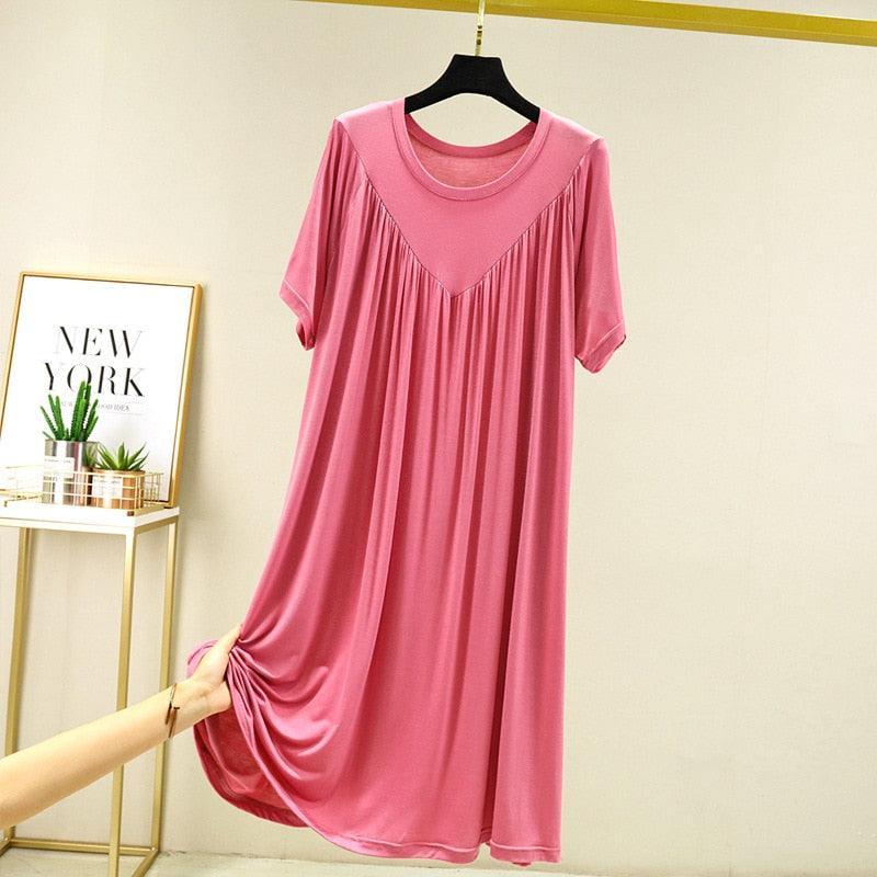 Vestido Emma™ Estilo Camisola em Modal