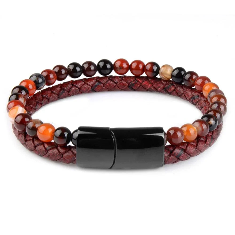 Bracelete Em Pedra Natural