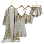 Conjunto Glamour Imperial em Cetim 4 Peças
