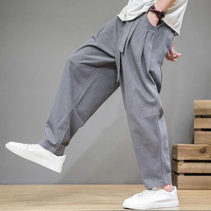 Calça Masculina de Algodão de Linho - Linho Confort / O toque suave e fresco que sua pele merece!