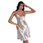 Conjunto Glamour Imperial em Cetim 4 Peças