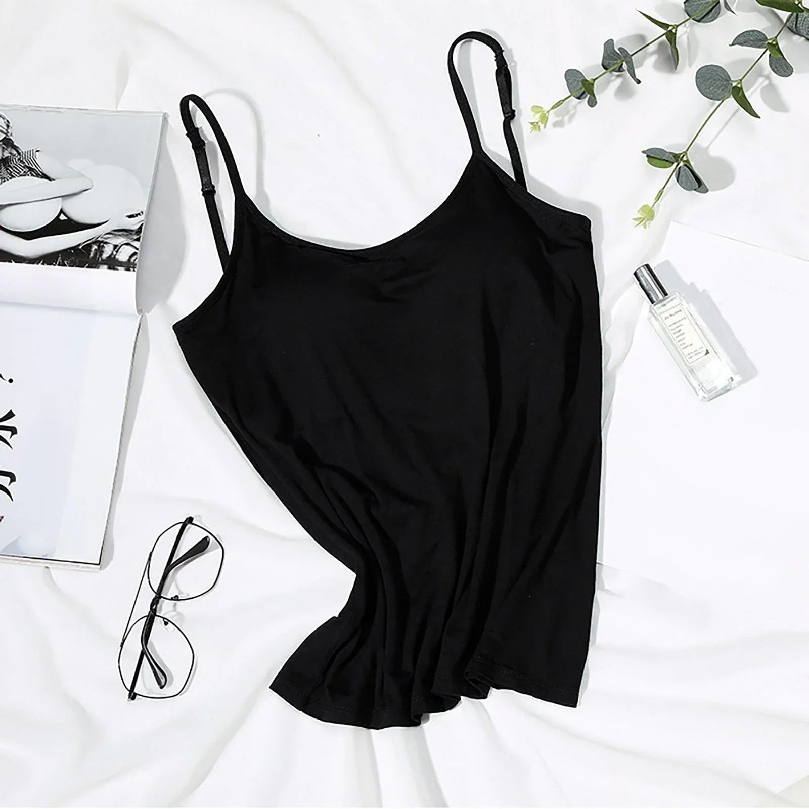 Kit 5 Unidades Camisola Sutiã Fresh™  / Nova Tendencia Primavera Verão 2025!