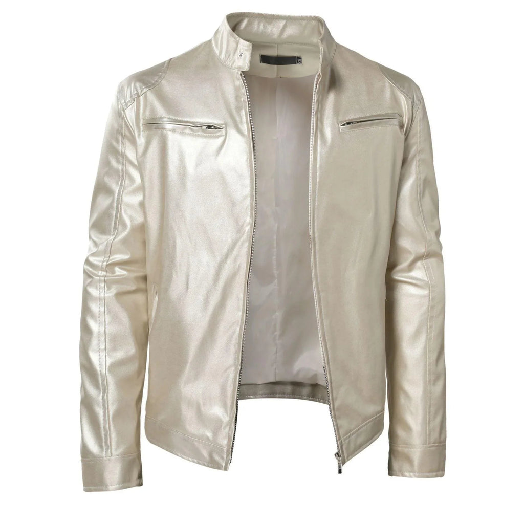 Jaqueta Masculina em Couro PU - Yakuza / Estilo Sofisticado e Minimalista!