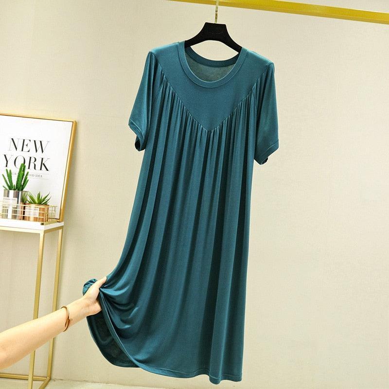 Vestido Emma™ Estilo Camisola em Modal