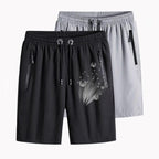 Kit com 3 Bermudas Esporte Fino Summerlast em Seda Gelo / Máximo Frescor & Elasticidade!
