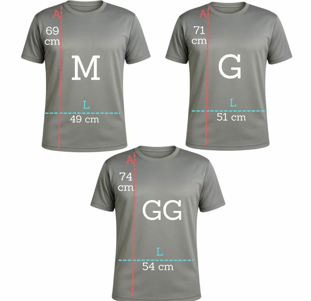 Kit 5 Camisetas Dry Fit Premium – Conforto e Secagem Rápida