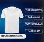 Kit 5 Camisetas Dry Fit Premium – Conforto e Secagem Rápida