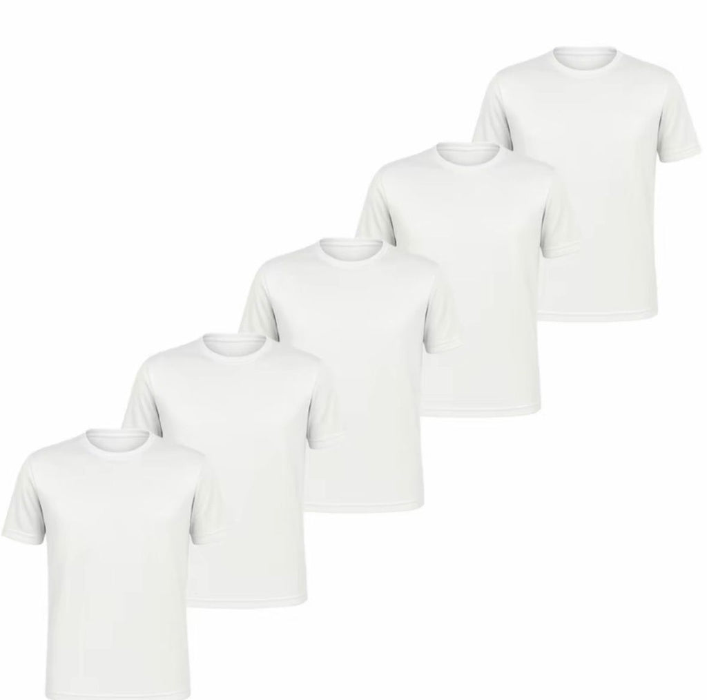 Kit 5 Camisetas Dry Fit Premium – Conforto e Secagem Rápida