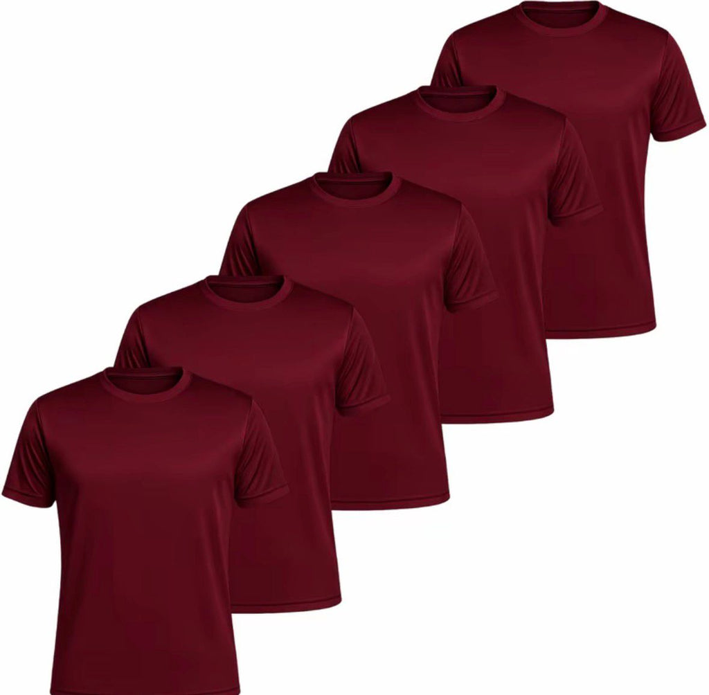 Kit 5 Camisetas Dry Fit Premium – Conforto e Secagem Rápida