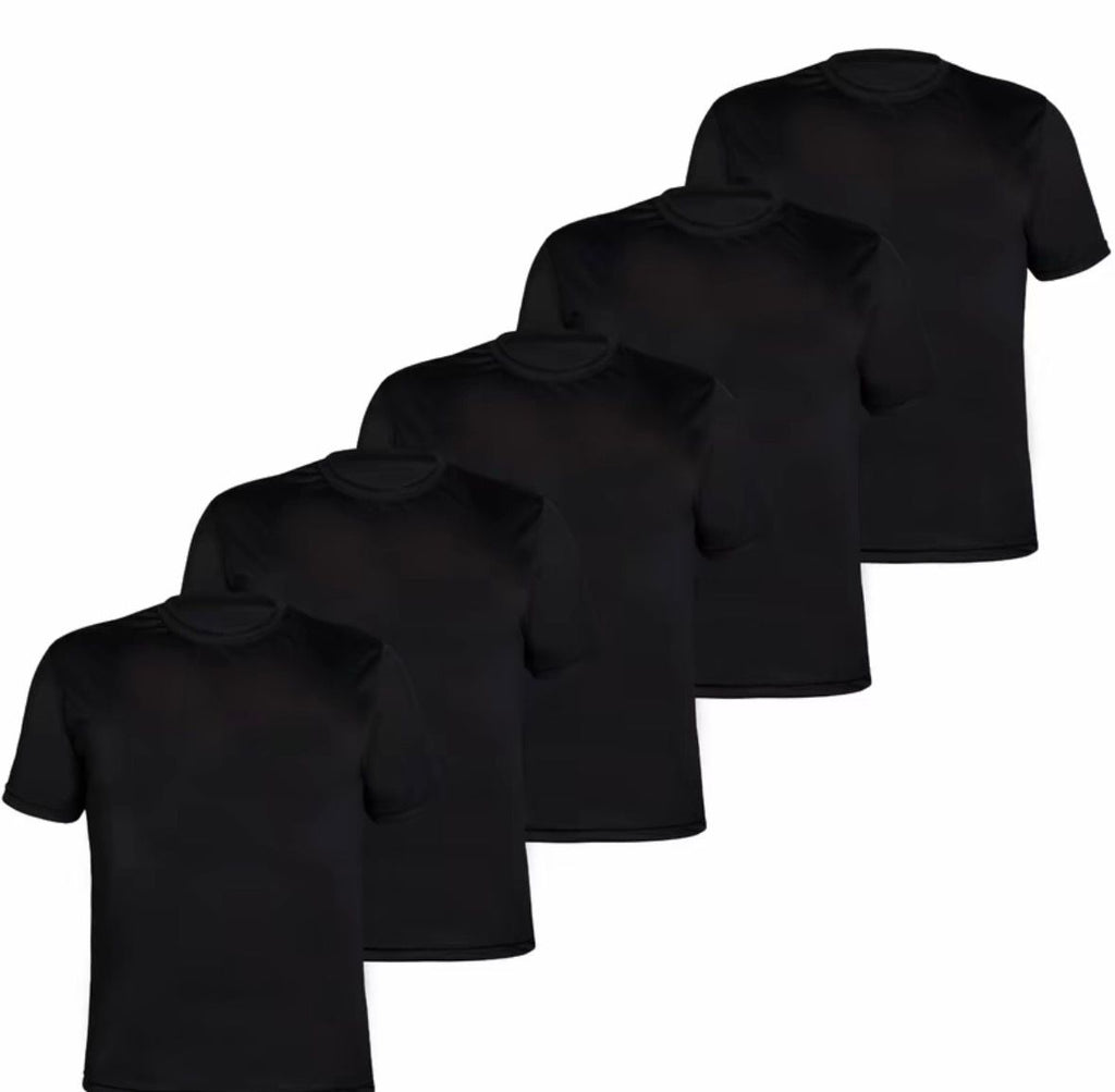Kit 5 Camisetas Dry Fit Premium – Conforto e Secagem Rápida