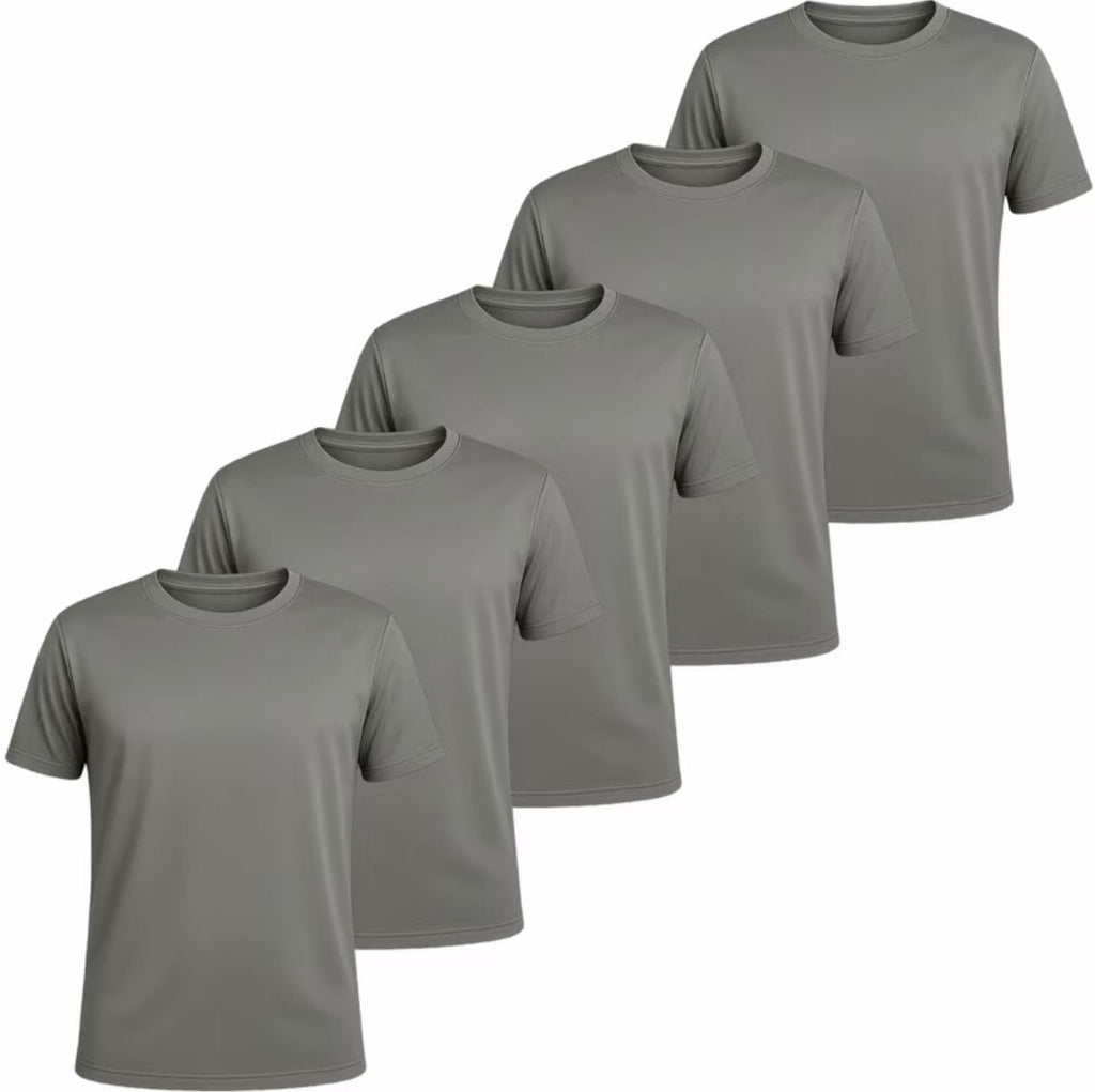 Kit 5 Camisetas Dry Fit Premium – Conforto e Secagem Rápida