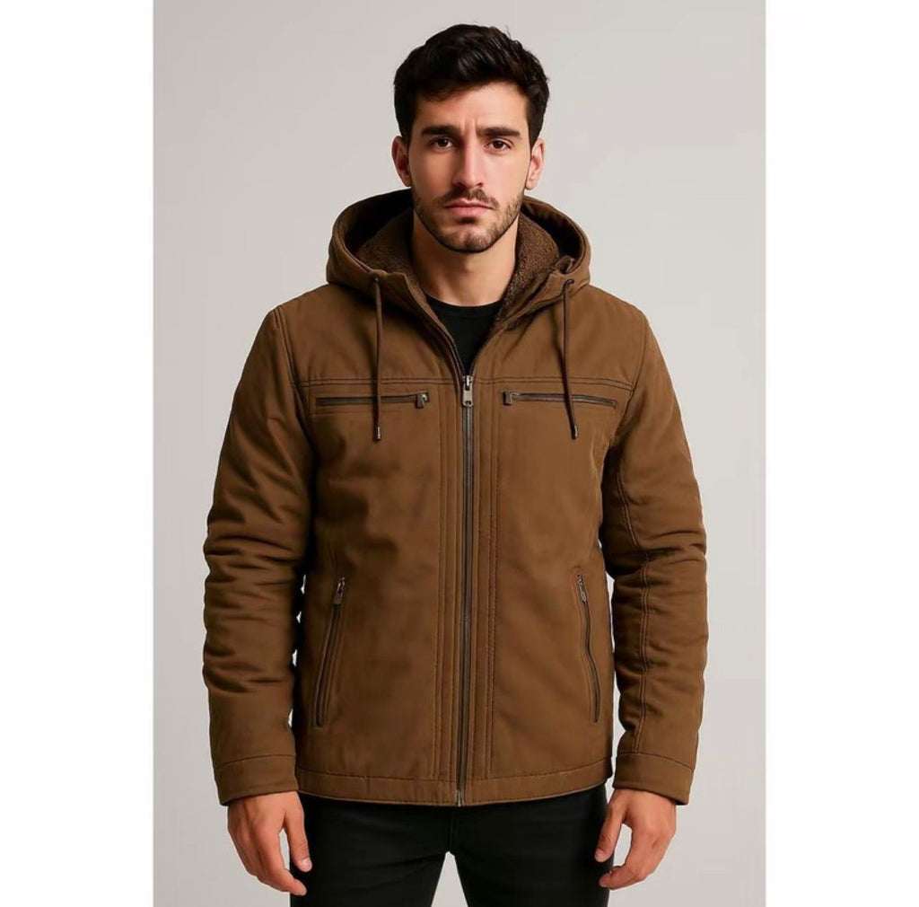 Jaqueta Couro Peluciada Premium – Inverno SeuKit