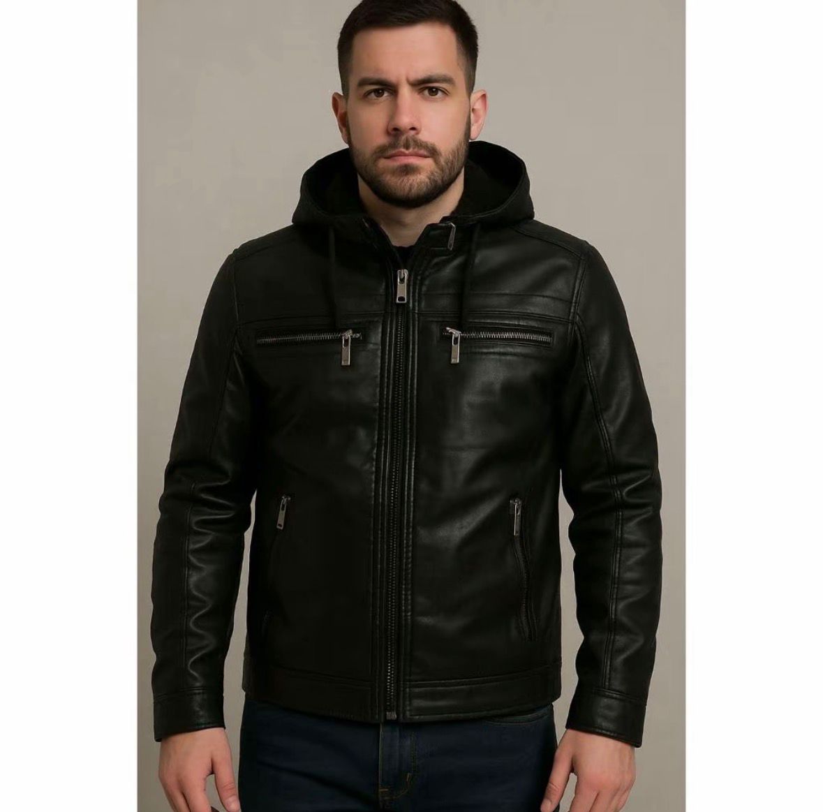 Jaqueta Couro Peluciada Premium – Inverno SeuKit