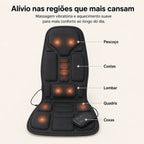 Almofada de Massagem Portátil Com Aquecimento
