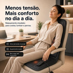 Almofada de Massagem Portátil Com Aquecimento